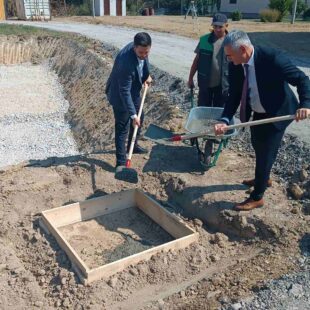Kamen temeljac za izgradnju obdaništa u Donjem Breziku