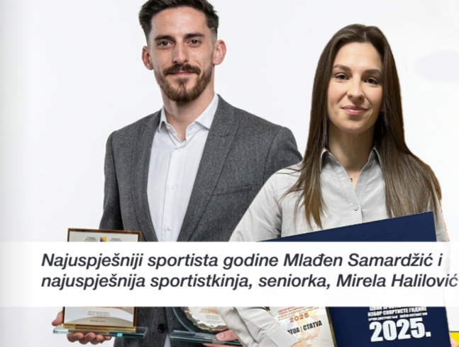Proglašeni najbolji sportisti Brčko distrikta za 2025. godinu